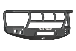 Chevrolet 1500 Front Bumper - Road Armor - Stealth with Titan II Guard - Textured Black - `14-`15
